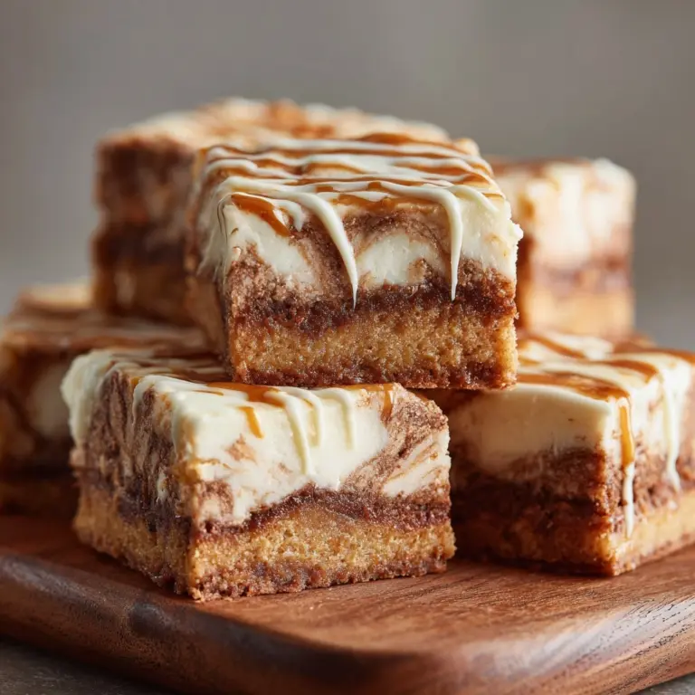 How to Make Cinnamon Roll Blondies Recipe