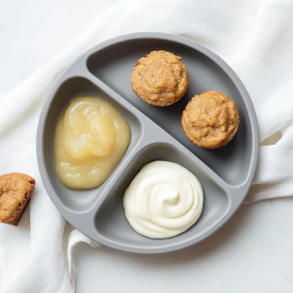 Baby Applesauce Muffins (No Sugar) Recipe - Recipe Image