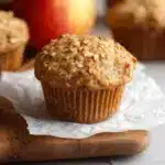 Healthy Apple Cinnamon Oat Muffins Recipe