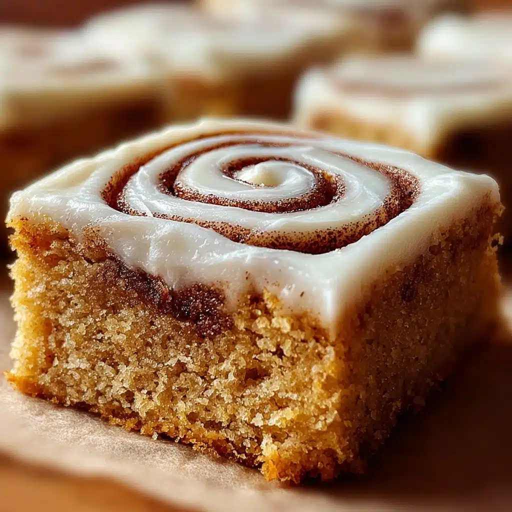 Cinnamon Roll Bliss Bars Recipe - Recipe Image