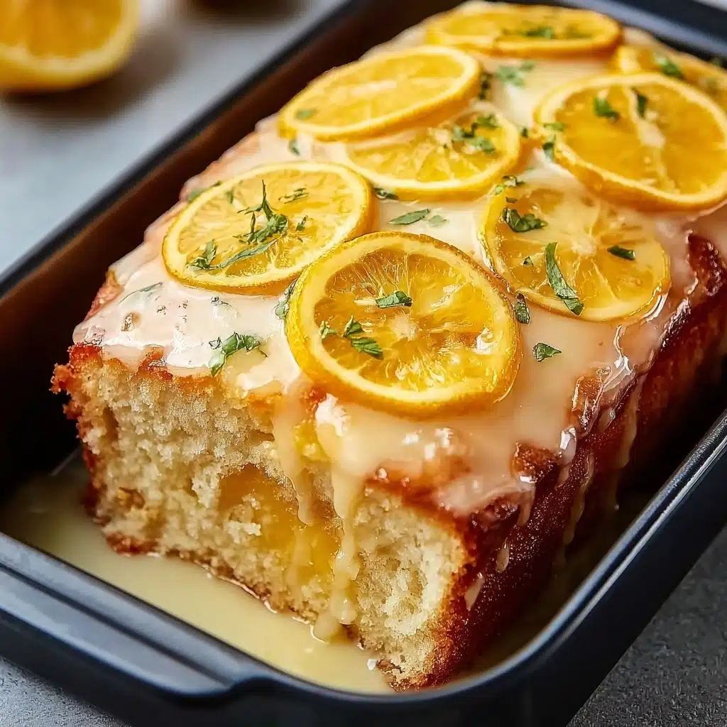 Lemon Cream Cheese Bread with Citrus Glaze Recipe - Recipe Image