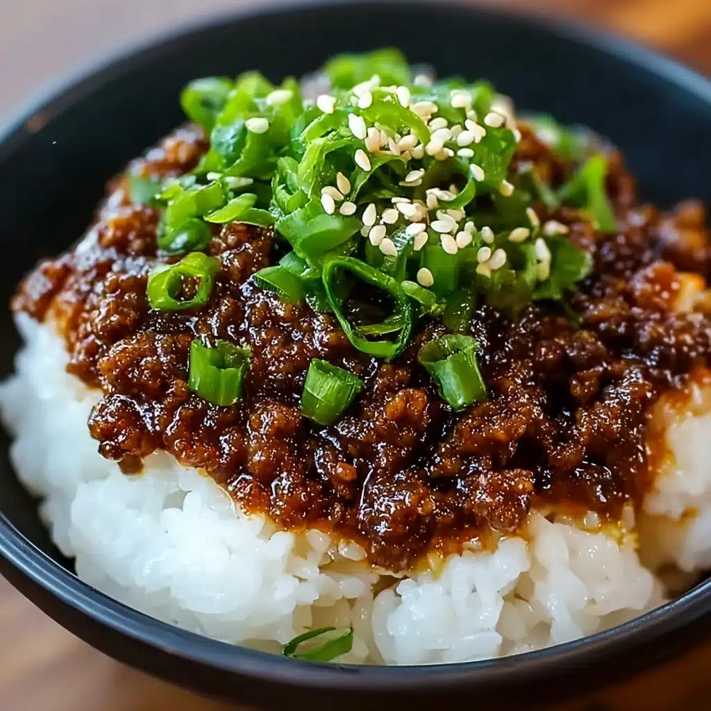 Korean Ground Beef Bowl: An Amazing Ultimate Recipe - Recipe Image