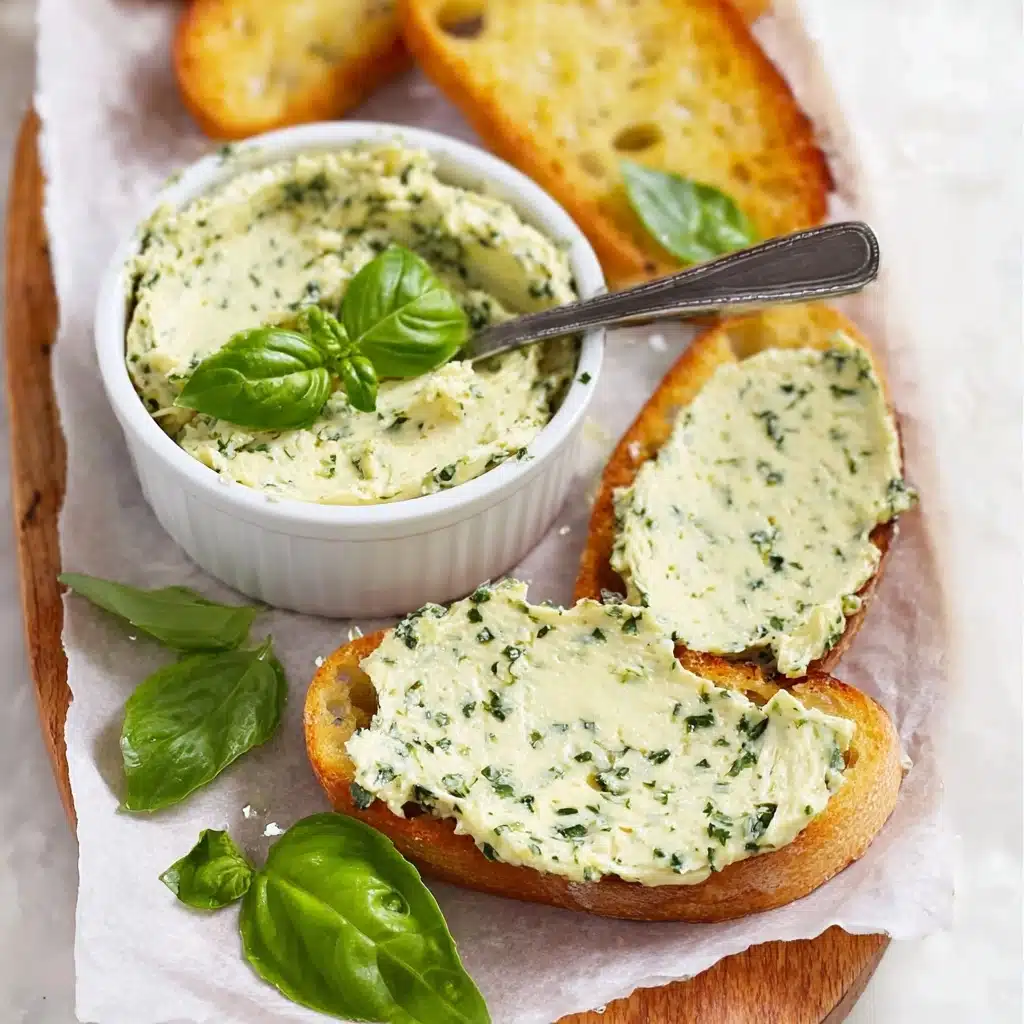 Pesto Butter (Compound Butter) Recipe - Recipe Image