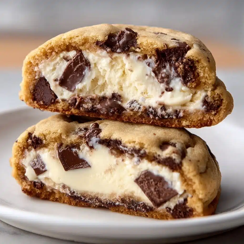 Cheesecake Stuffed Chocolate Chip Cookies Recipe
