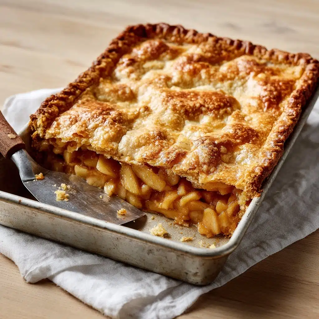 Apple Slab Pie Recipe - Recipe Image