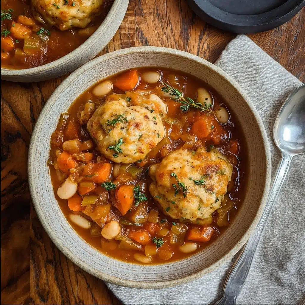 Vegan Dumpling Stew Recipe - Recipe Image