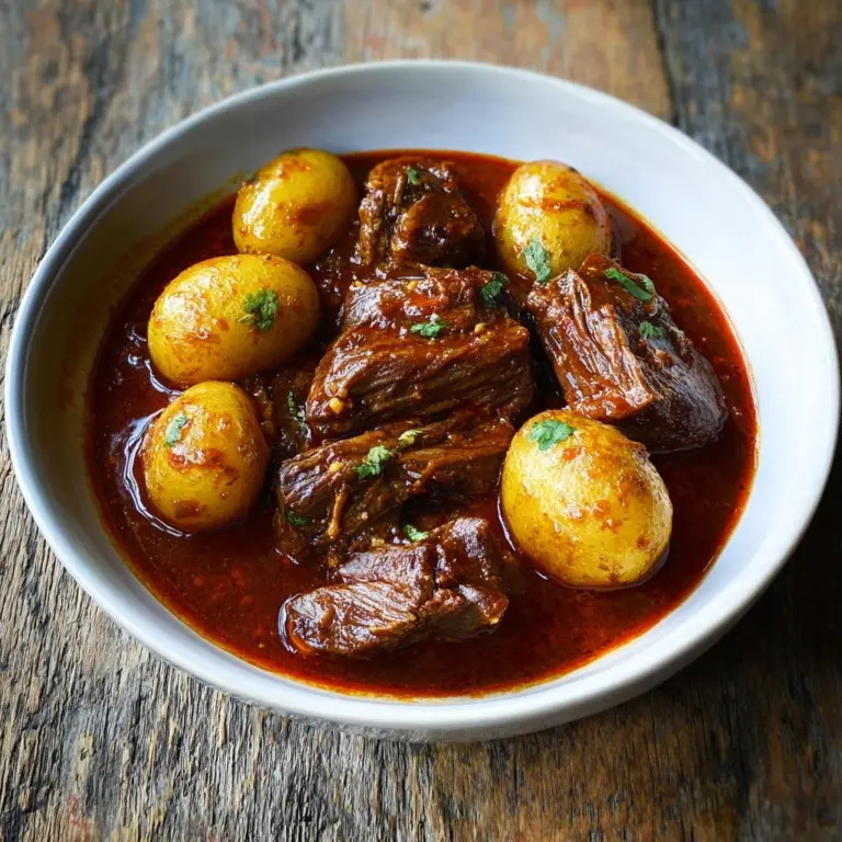 Hearty Beef and Potato Stew Recipe