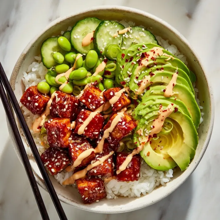 Honey Sriracha Salmon Bowls Recipe