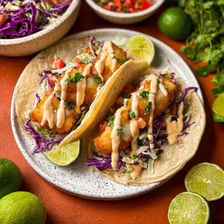 Baja Fish Tacos Recipe
