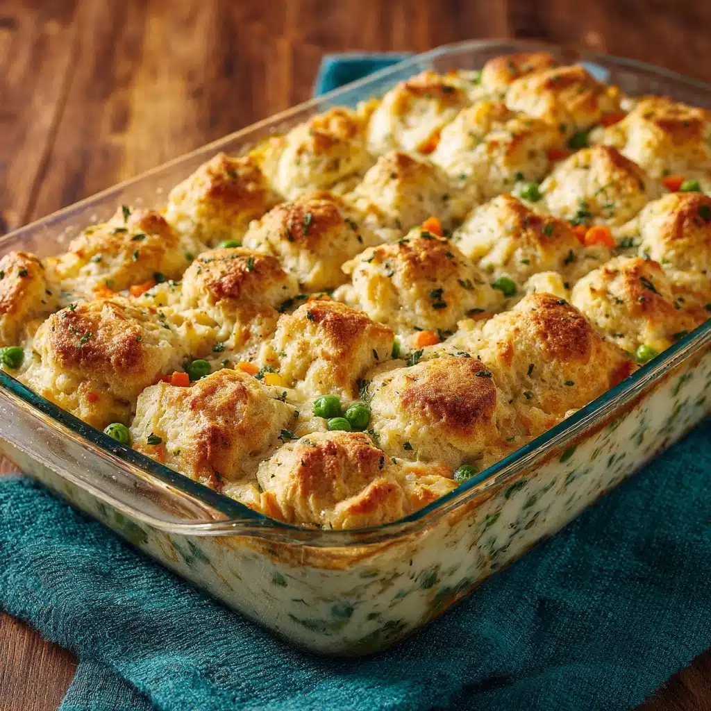 Chicken Pot Pie with Biscuits Recipe
