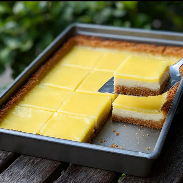 Italian Grandma’s Lemon Custard Cake – Classic Recipe