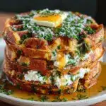 Cheddar Jalapeño Cornbread Waffles Recipe
