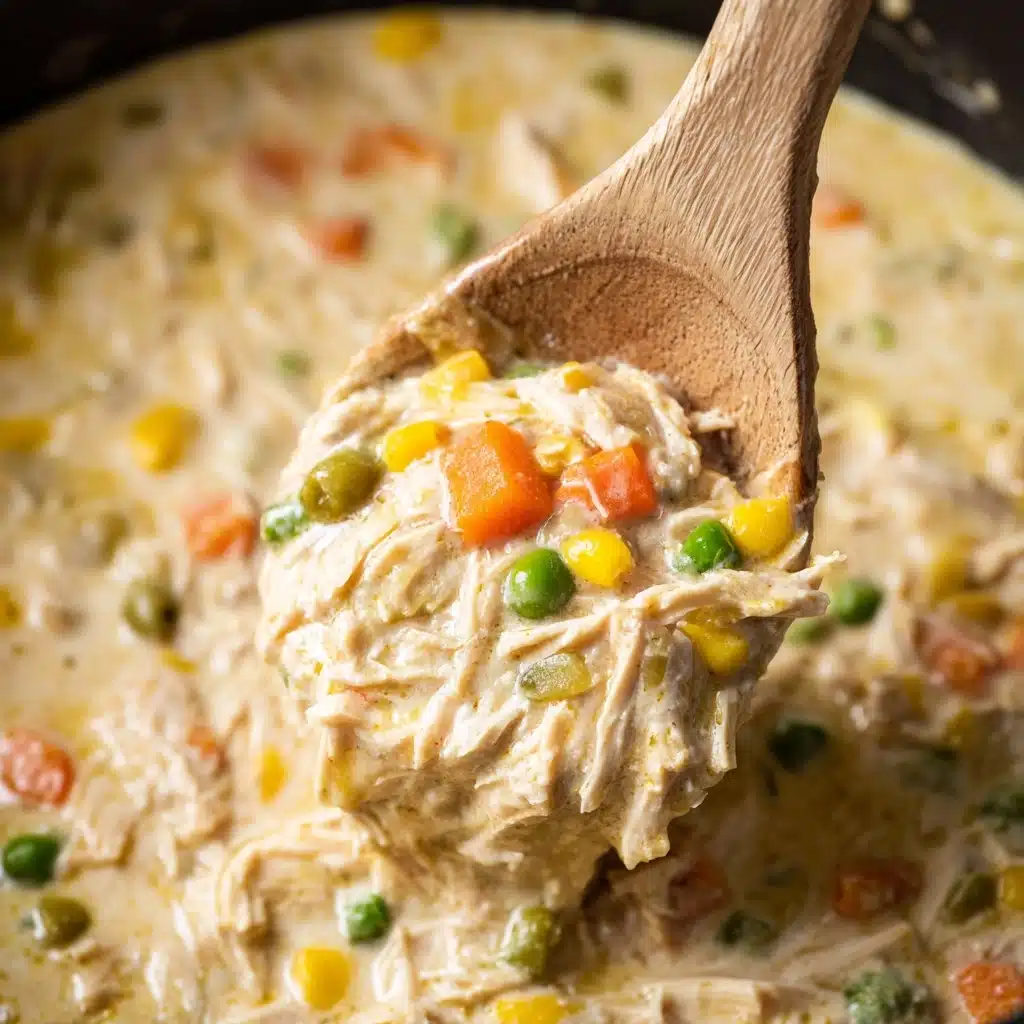 Easy Slow Cooker Chicken Pot Pie Recipe - Recipe Image