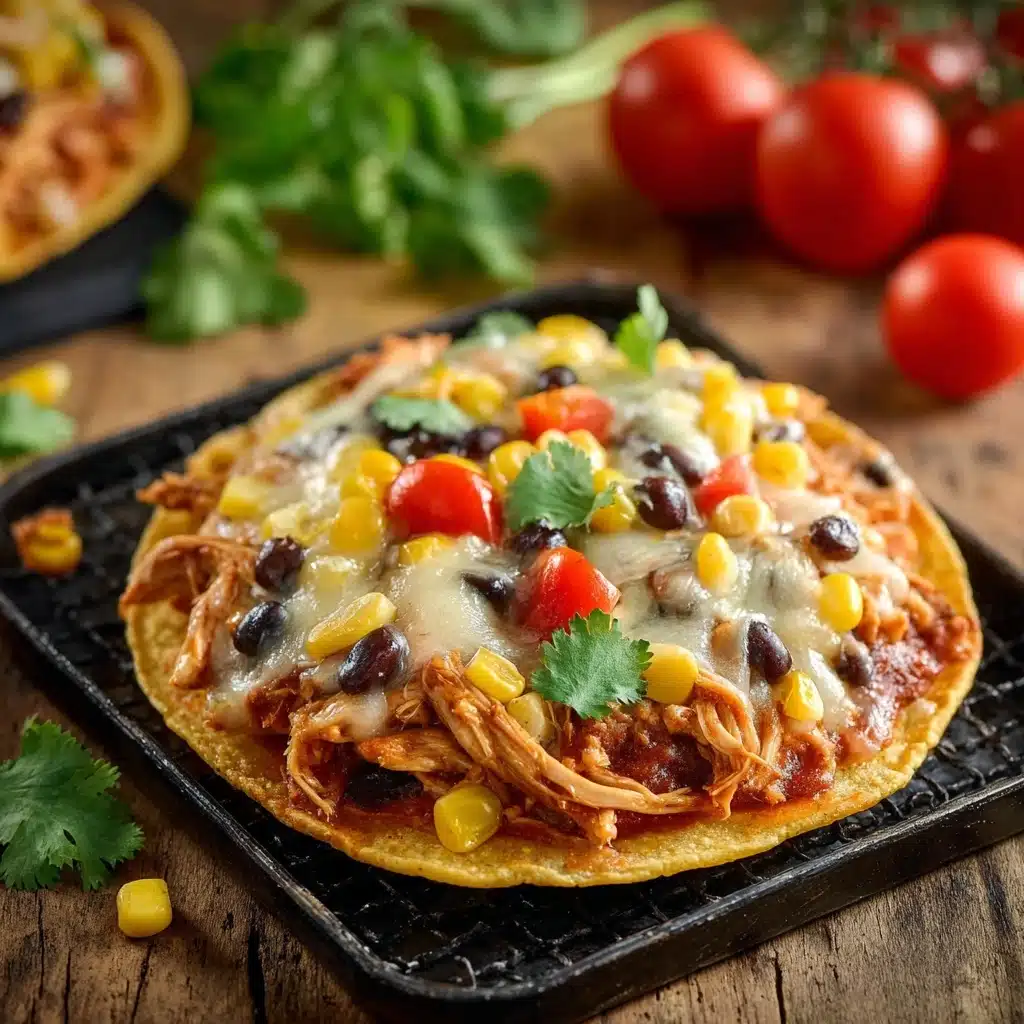 Mexican Rotisserie Chicken Tostadas Recipe - Recipe Image