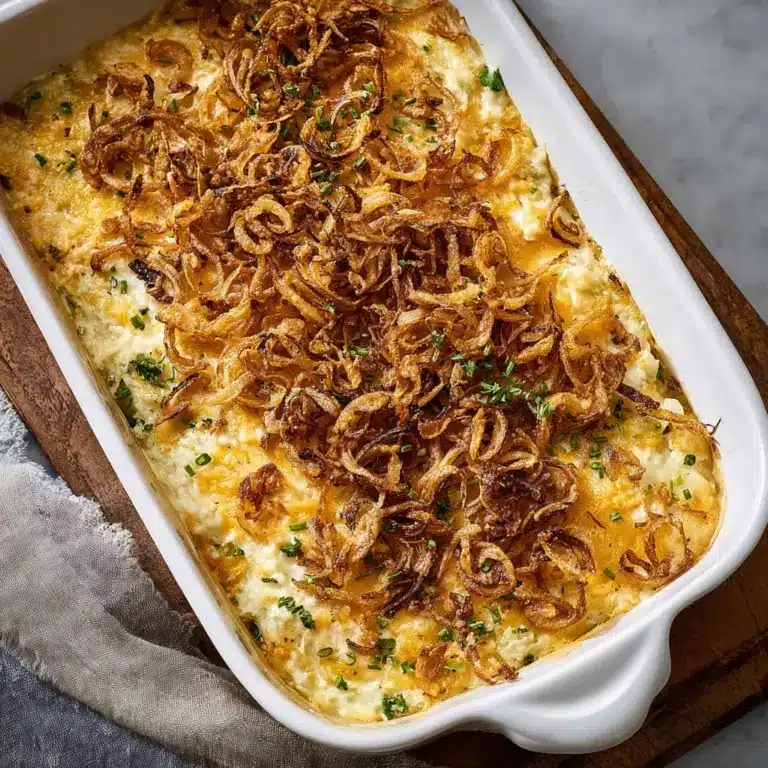 French Onion Funeral Potatoes Recipe