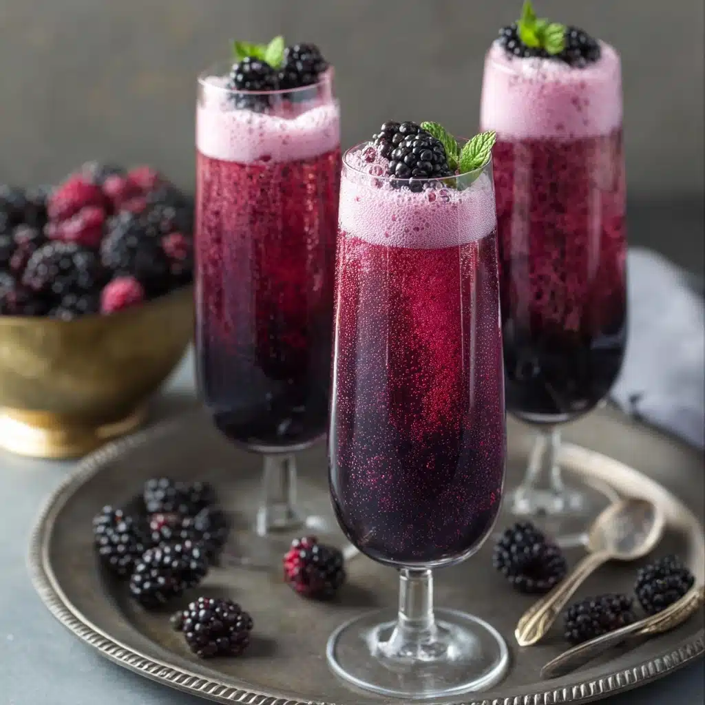 Blackberry Mimosa Recipe - Recipe Image