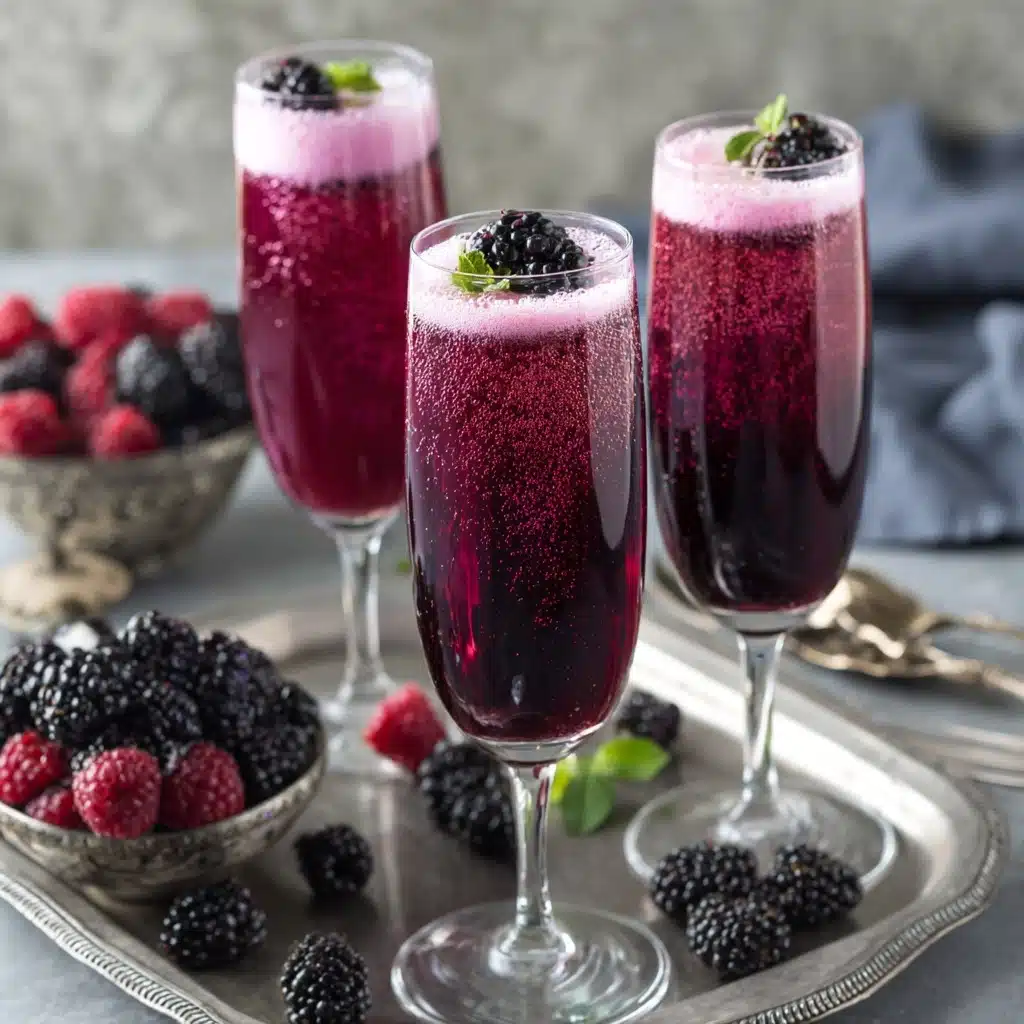 Blackberry Mimosa Recipe - Recipe Image