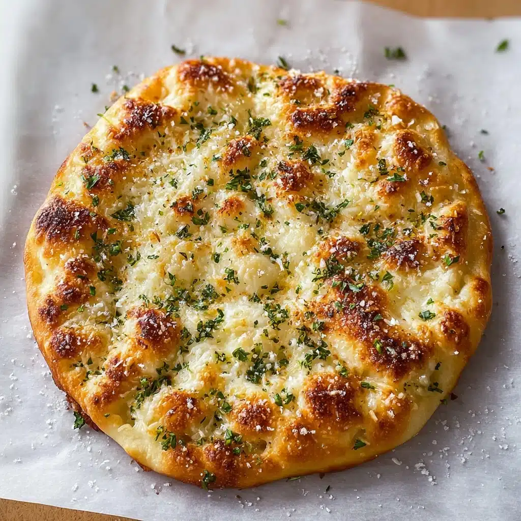 Garlic Parmesan Focaccia Bread : Savory & Easy Recipe - Recipe Image