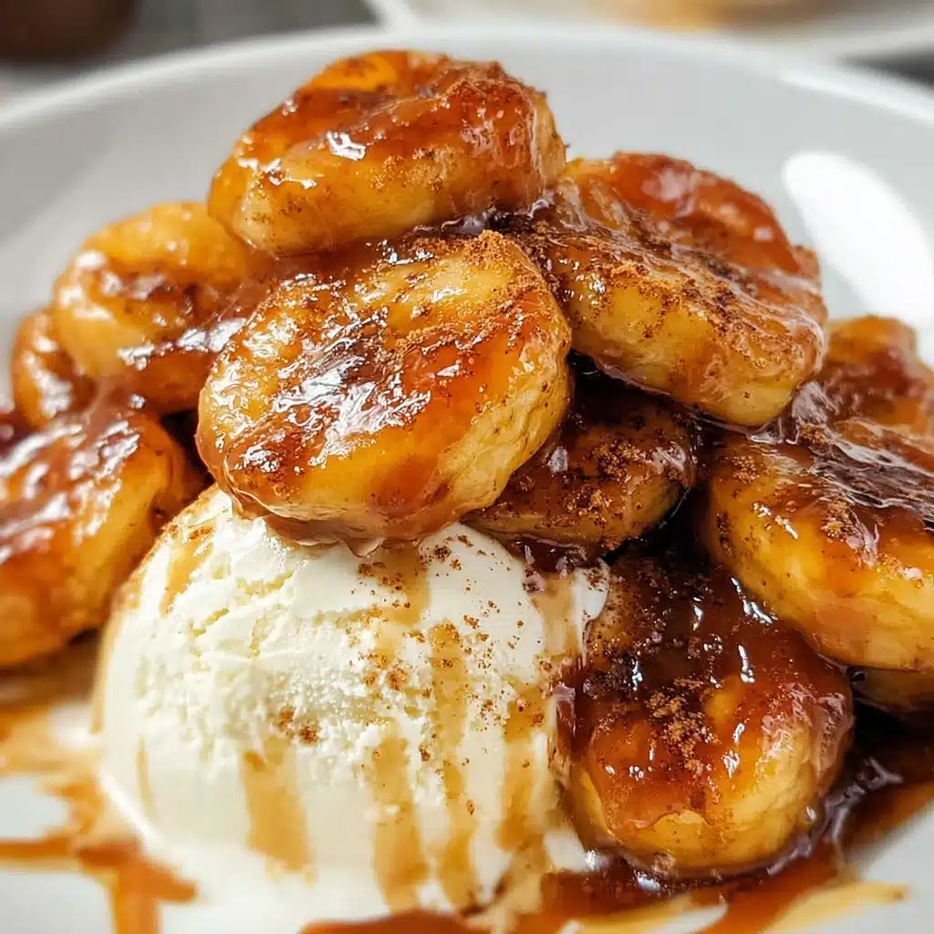 Fried Bananas with Cinnamon Honey Sauce Recipe - Recipe Image