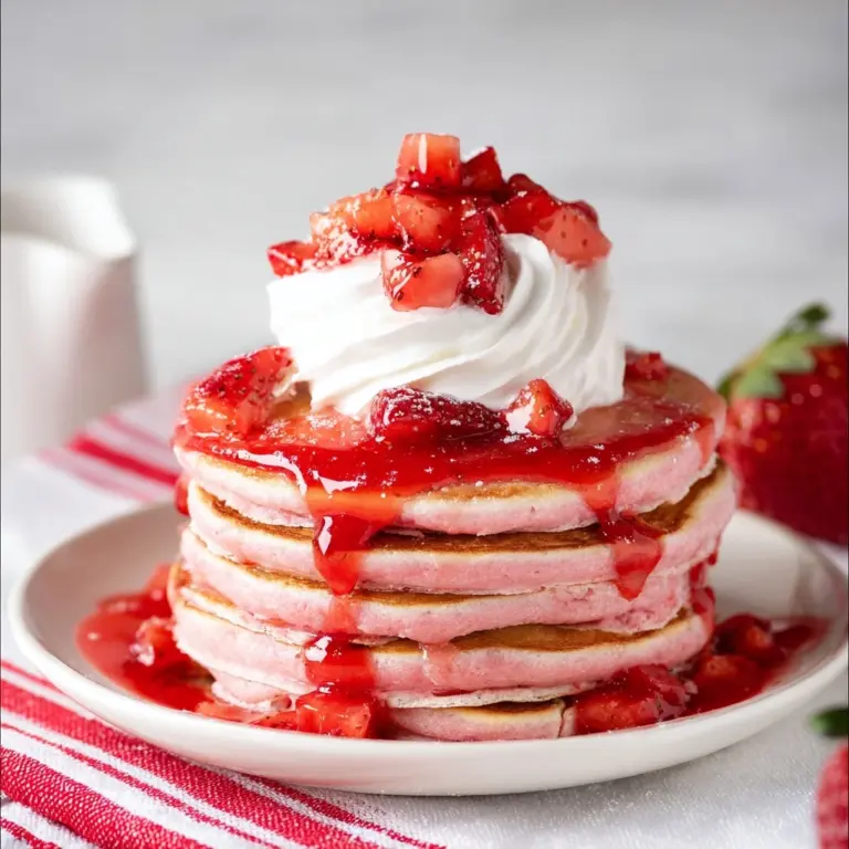 Strawberry Pancakes Recipe