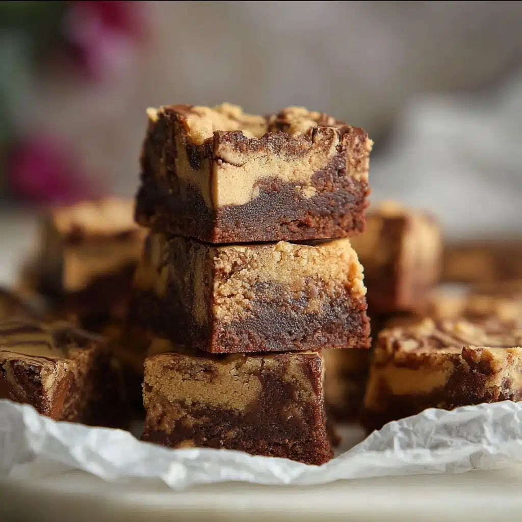 Brookies (Chocolate Chip Cookie + Brownie Bars) Recipe - Recipe Image