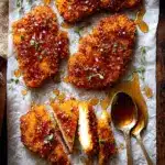 Baked Crunchy Hot Honey Chicken Recipe