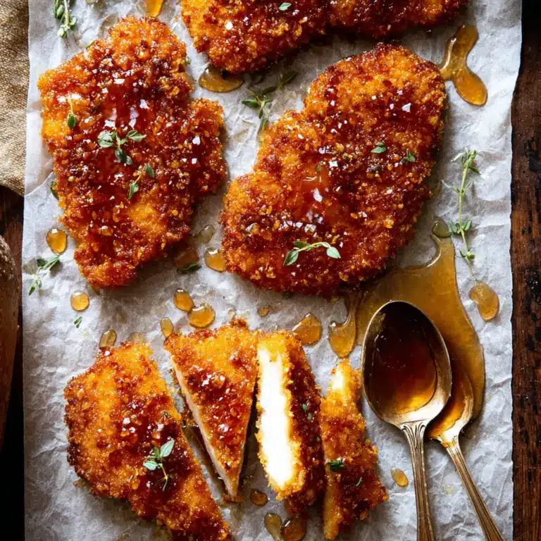 Baked Crunchy Hot Honey Chicken Recipe