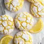 Lemon Crinkle Cookies Recipe