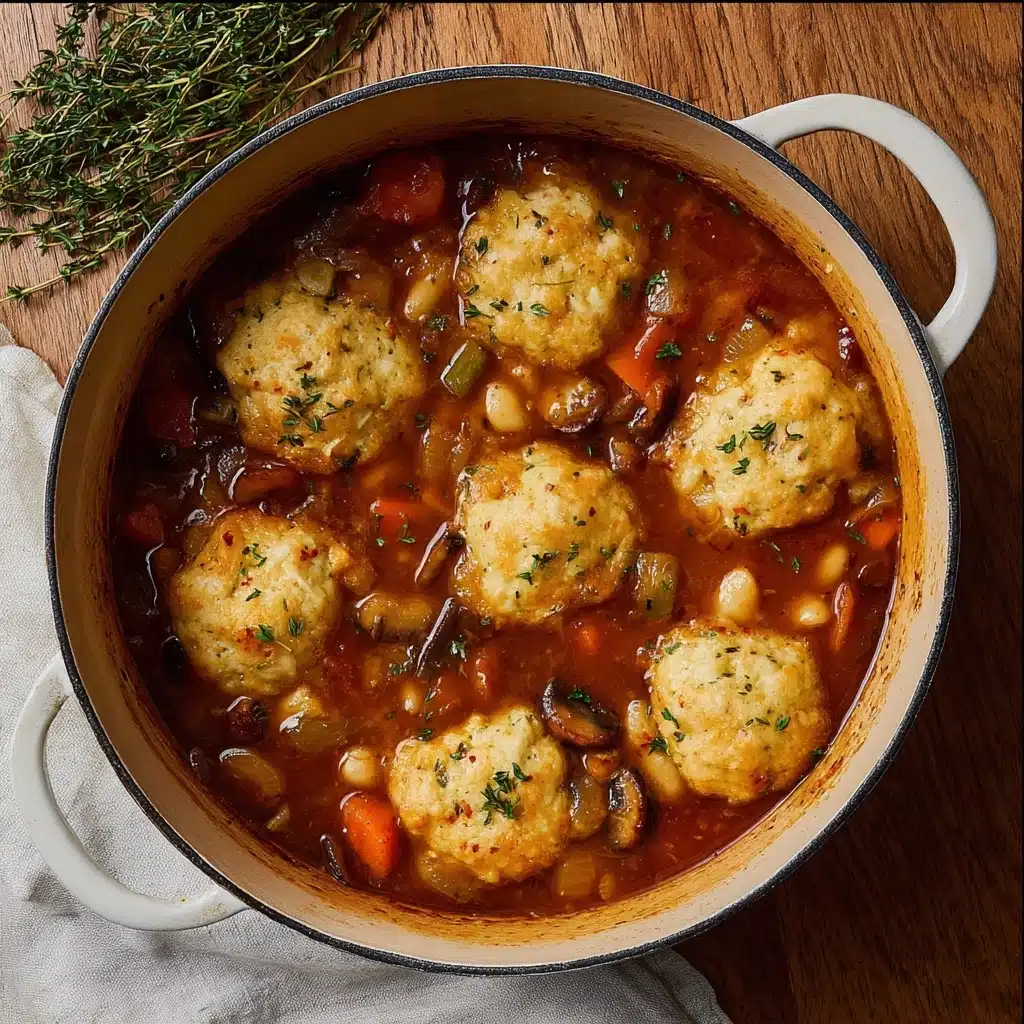 Vegan Dumpling Stew Recipe - Recipe Image
