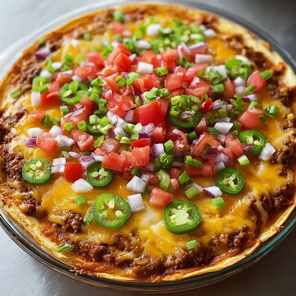 Homemade Mexican Pizza Recipe - Recipe Image