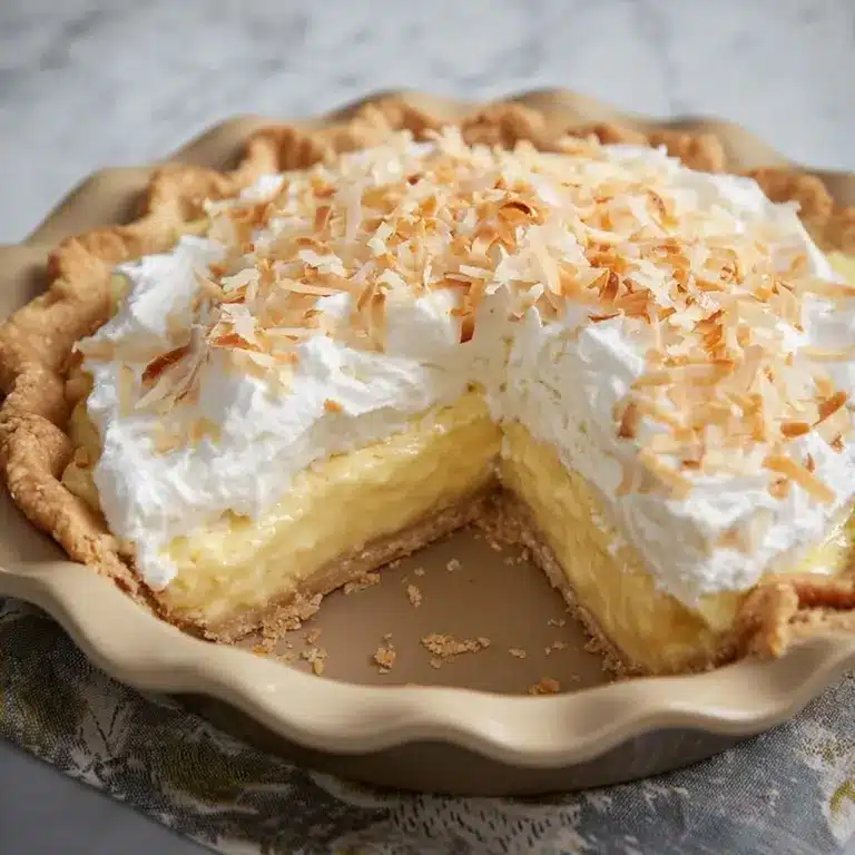 Old Fashioned Coconut Cream Pie Recipe