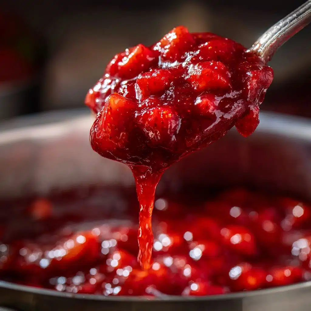 The Best Homemade Strawberry Cake Filling - Alrightwithme Recipe - Recipe Image
