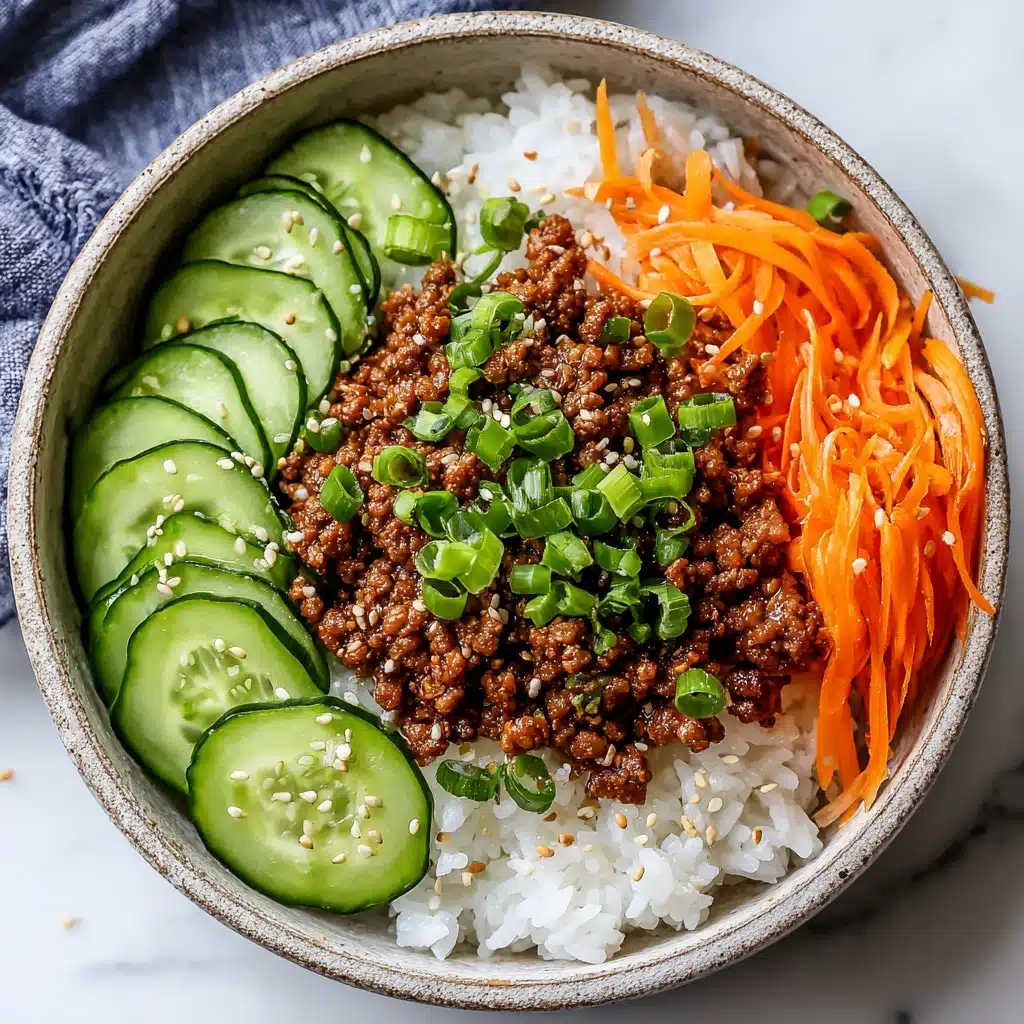 Quick & Easy Korean Ground Beef Bowl – Better Than Takeout! Recipe - Recipe Image