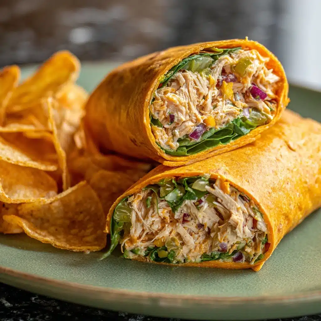 Spicy Buffalo Chicken Wraps for Two Recipe - Recipe Image
