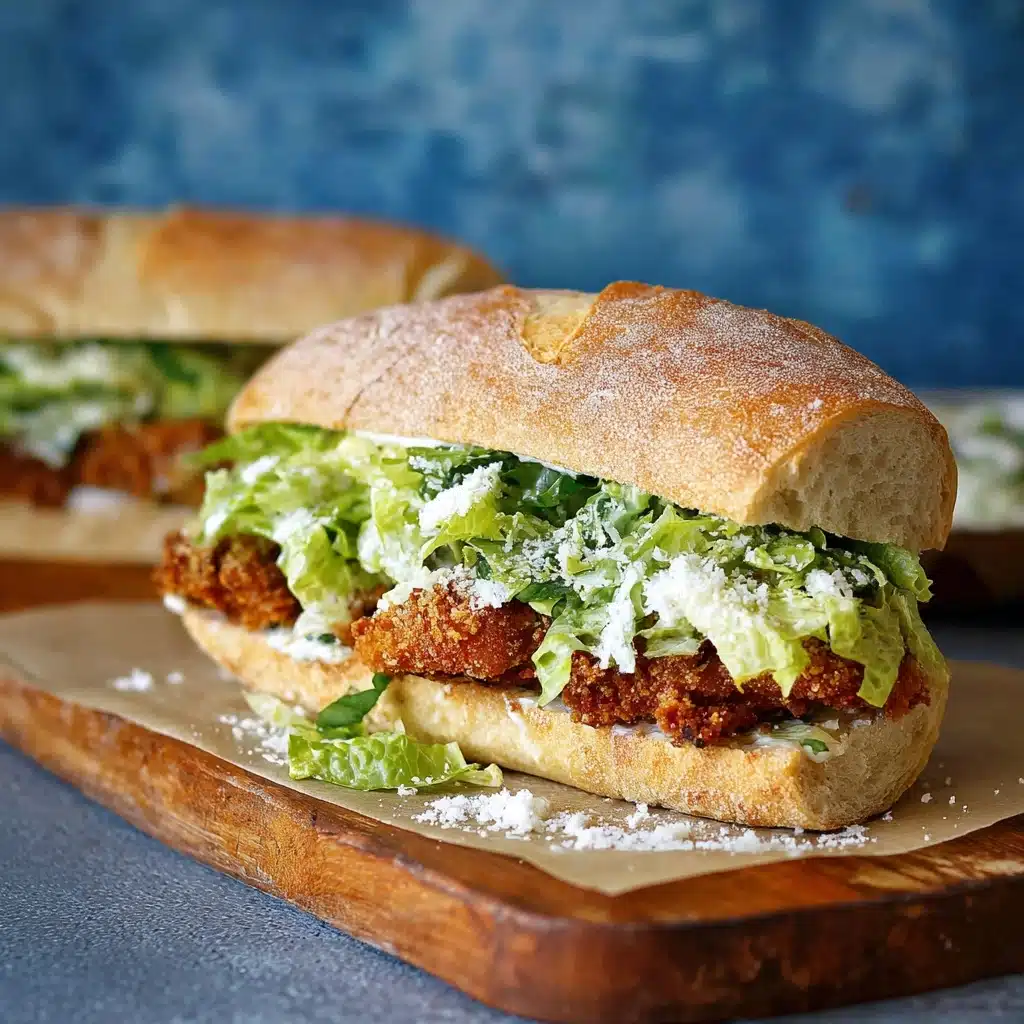 Crispy Chicken Caesar Sandwich Recipe - Recipe Image