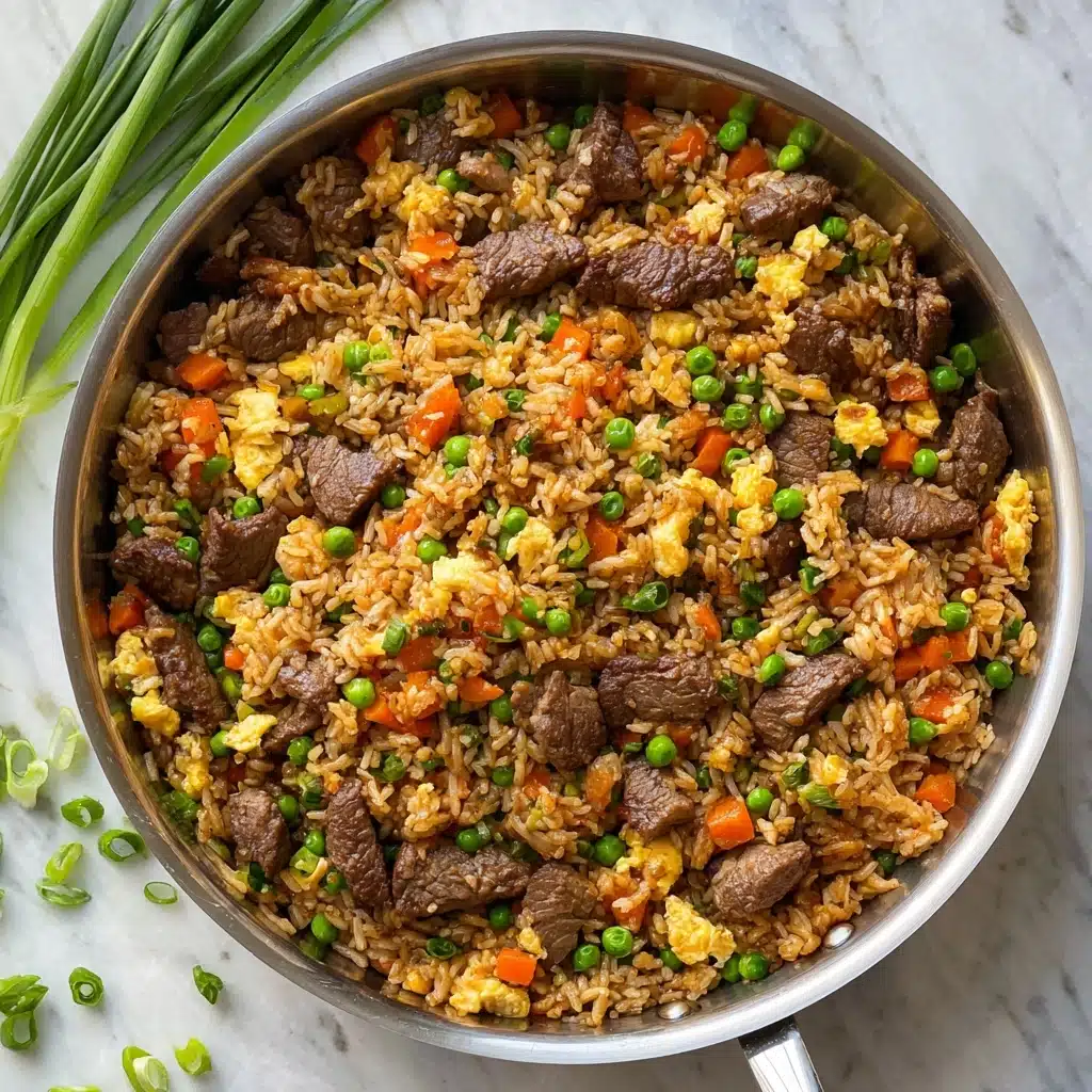 Beef Fried Rice Recipe - Recipe Image