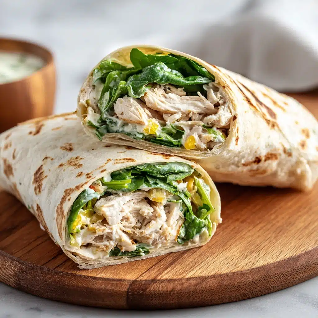 Chicken Caesar Wraps Recipe