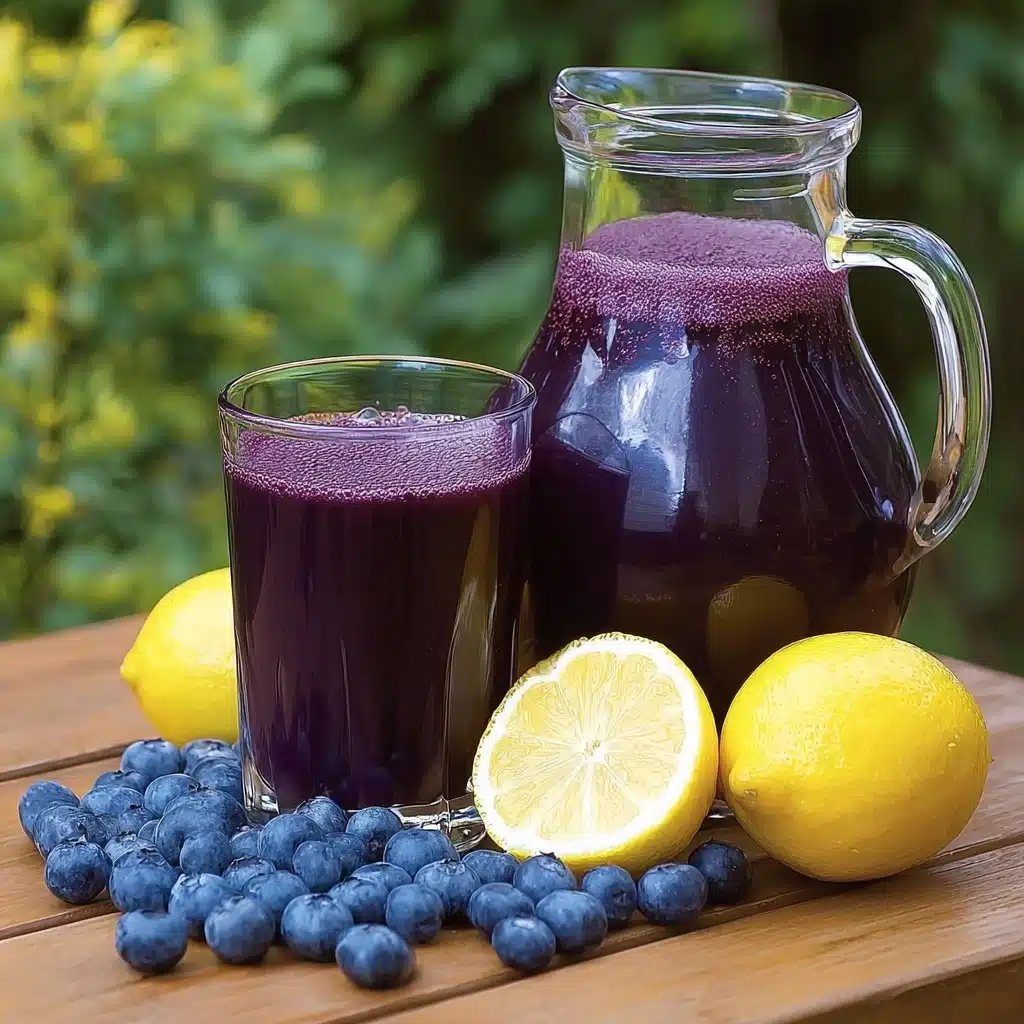 Blueberry Lemonade Recipe - Recipe Image