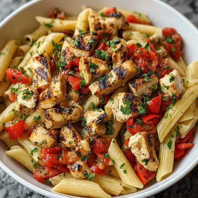 How to Cook Perfect Bruschetta Chicken Pasta Recipe