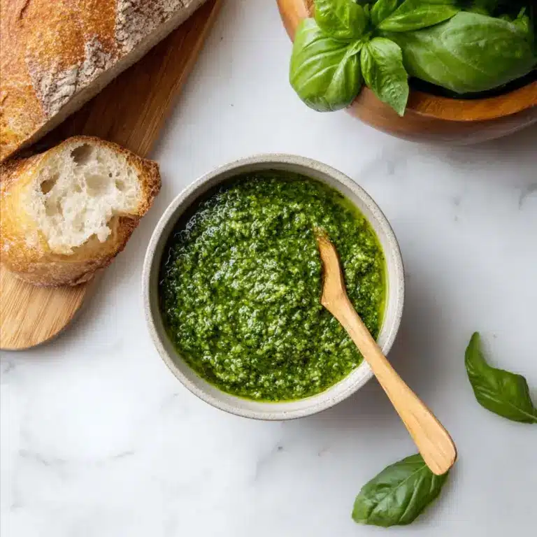 Fresh Basil Pesto Recipe