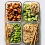 15 Minute Meal Prep: Sesame Noodle Bowls Recipe