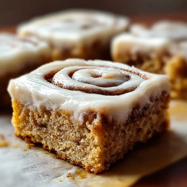 Cinnamon Roll Bliss Bars Recipe
