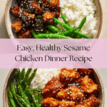 Healthy Sesame Chicken Recipe