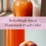 Homemade Peach Cider Recipe with Honey (Peach Cyser) Recipe