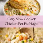 Easy Slow Cooker Chicken Pot Pie Recipe