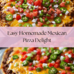 Homemade Mexican Pizza Recipe