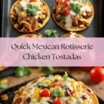 Mexican Rotisserie Chicken Tostadas Recipe