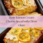 Lemon Cream Cheese Bread with Citrus Glaze Recipe