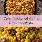 Blackened Shrimp Cavatappi Recipe