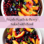 Summer Peach Fruit Salad Recipe